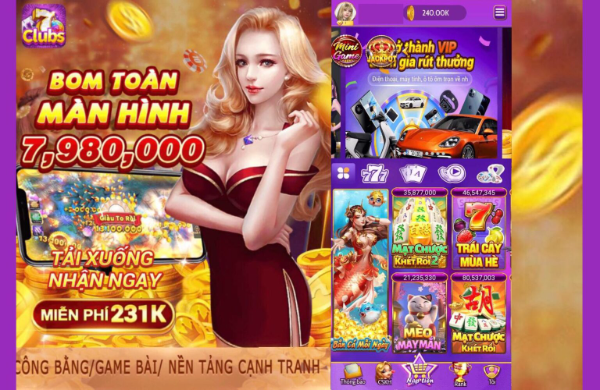 Tải game 7Clubs và nhận khuyến mãi 231K cho người chơi mới
